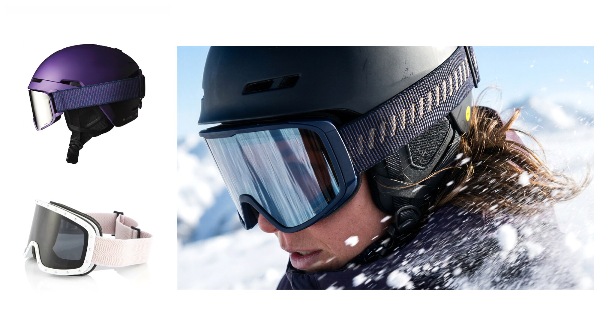 Goggle × Color-Shifting Rib Elastic Band