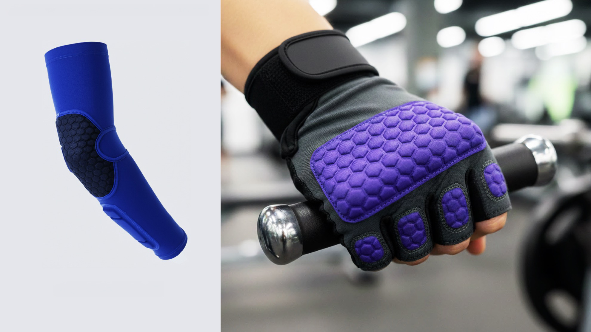 Protective Gear × Molded Composite Cushion Sheet