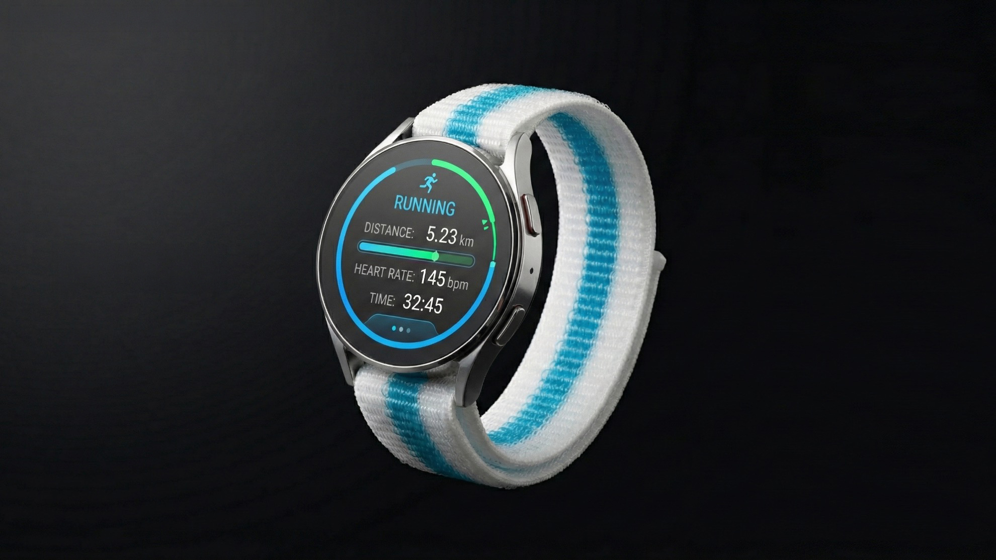 Smart Watch × Loop Fastening Elastic