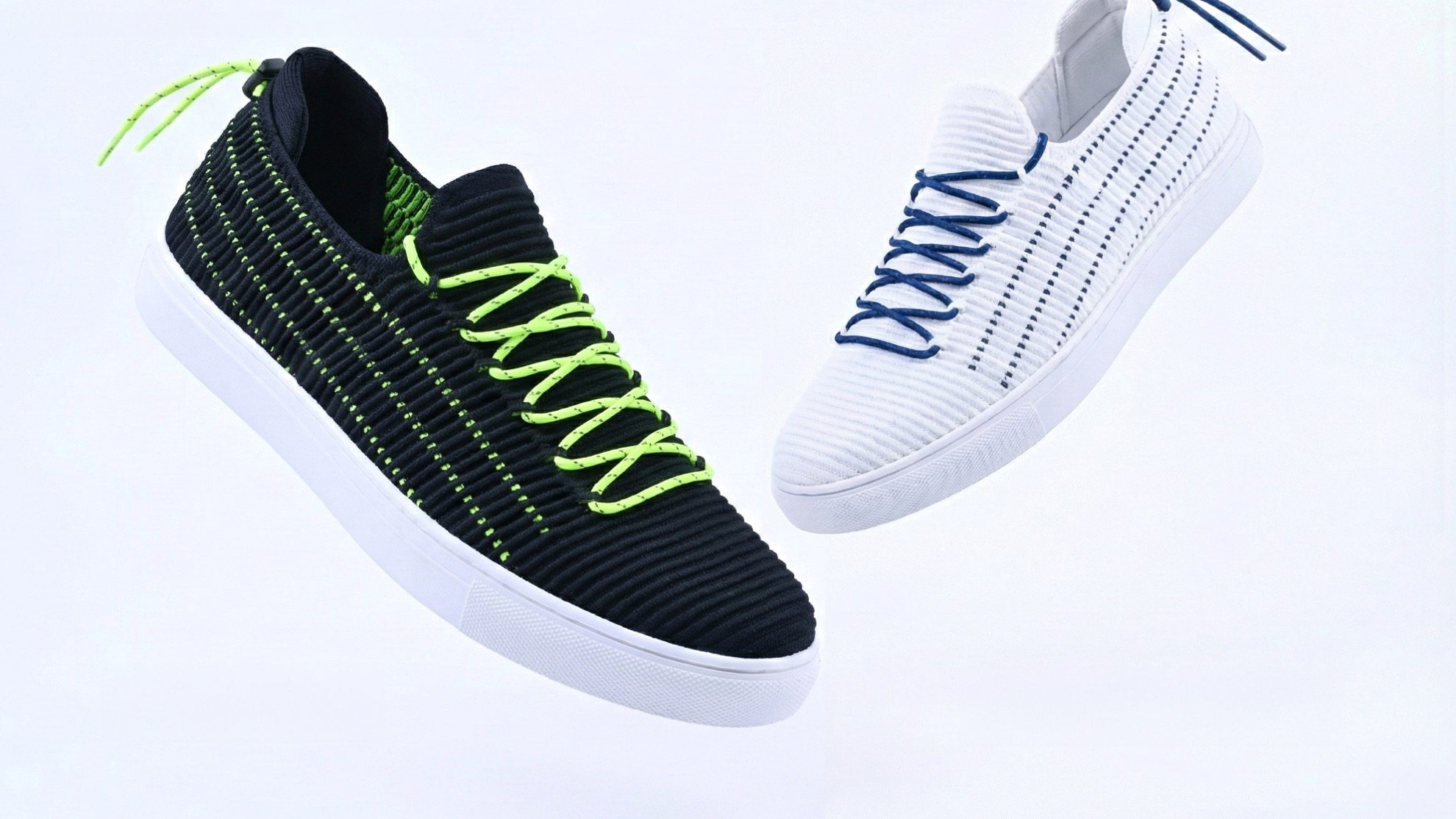 Athleisure Shoes × Integrated Rib Elastic Band