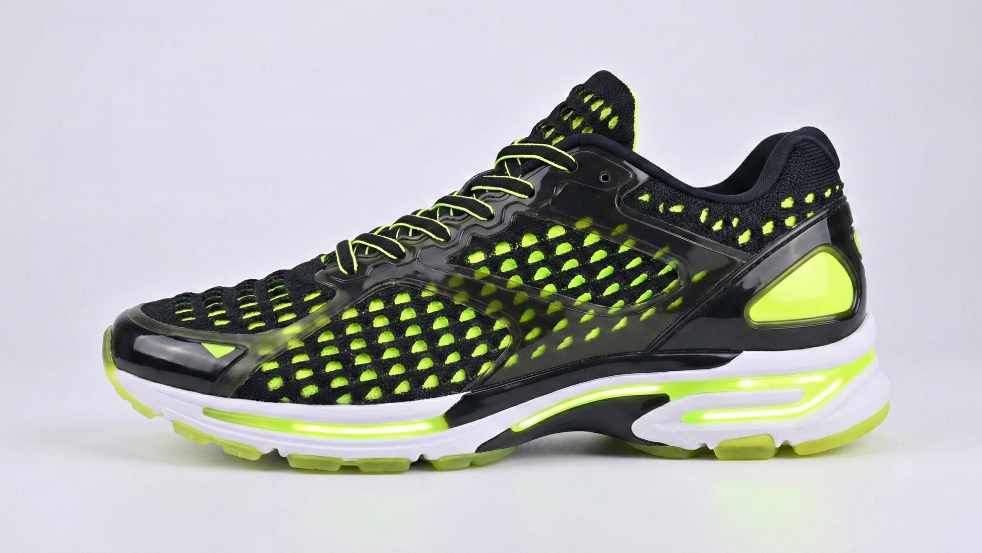 Running Shoes × Biomimetic Knit Elastic Tape