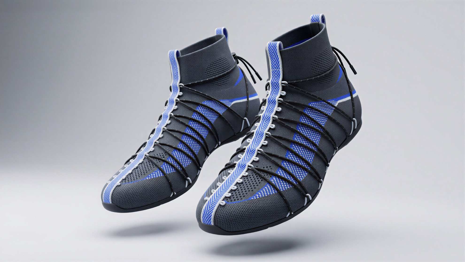Boxing Shoes × Dual Eyelet Webbing